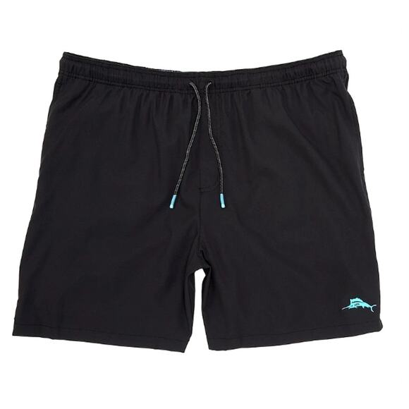 Tommy Bahama *Naples Bay* Swim Trunks | 4XLB Big & Tall Mens, Black NEW $90 - Picture 1 of 3